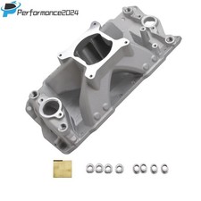 Aluminum Single Plane Intake Manifold For 1957-95 Small Block Chevy Sbc 350 400 Aluminum Single Plane Intake Manifold For 1957-95 Small Block Chevy Sbc 350 400