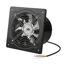 8 inch Exhaust Fan 80W 500CFM Through-wall Ventilation Fan110V Smoke Exhaust Fan