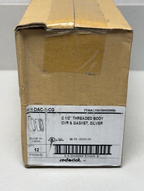 RED DOT, DAC-1-CG, 1/2” C-STYLE CONDUIT BODY 12 piece(s)
