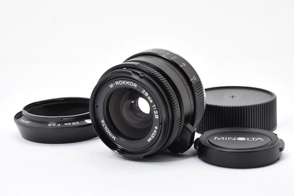 Minolta Leica M Camera Lenses 28mm Focal for sale | eBay