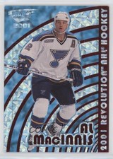 2000-01 Pacific Revolution Red 89/99 Al MacInnis #123 HOF 2d8