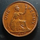 1940 Great Britain One Penny. Very nice condition.  — photo 2