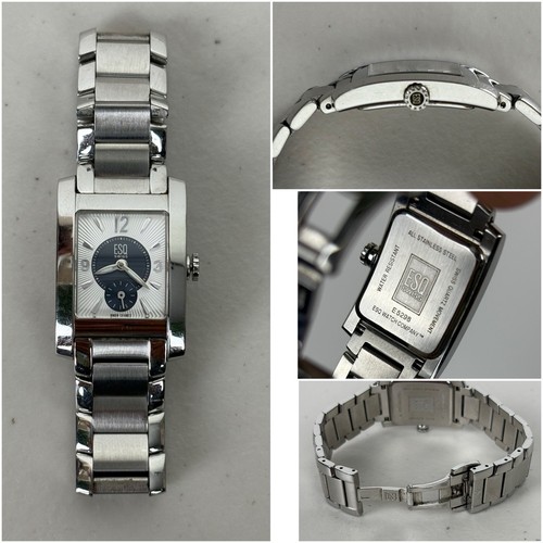 Swiss ESQ E5298 All St. Steel Quartz Analog Women's Swiss ESQ Watch