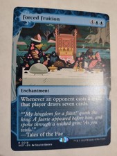 MTG FORCED FRUITION FULL ART EX-MINT FREE SHIP!!