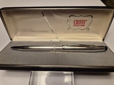Vintage Cross Century II Solid 925 Sterling Silver Ballpoint. IRELAND Hallmarked