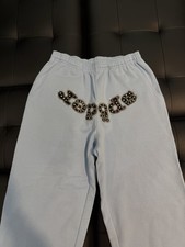 Size Small - Sp5der Worldwide Blue Stone Sweatpants Spider 2026 Authentic
