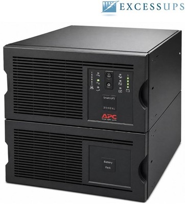 APC Smart-UPS XL 3000VA 2700W + Ext. Battery Pack RM 10U SUA3000XL-48XLBP - R...