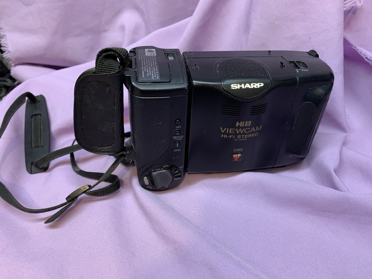 Sharp VL-H420 Hi8 8mm Video Camcorder. Read Description. | eBay