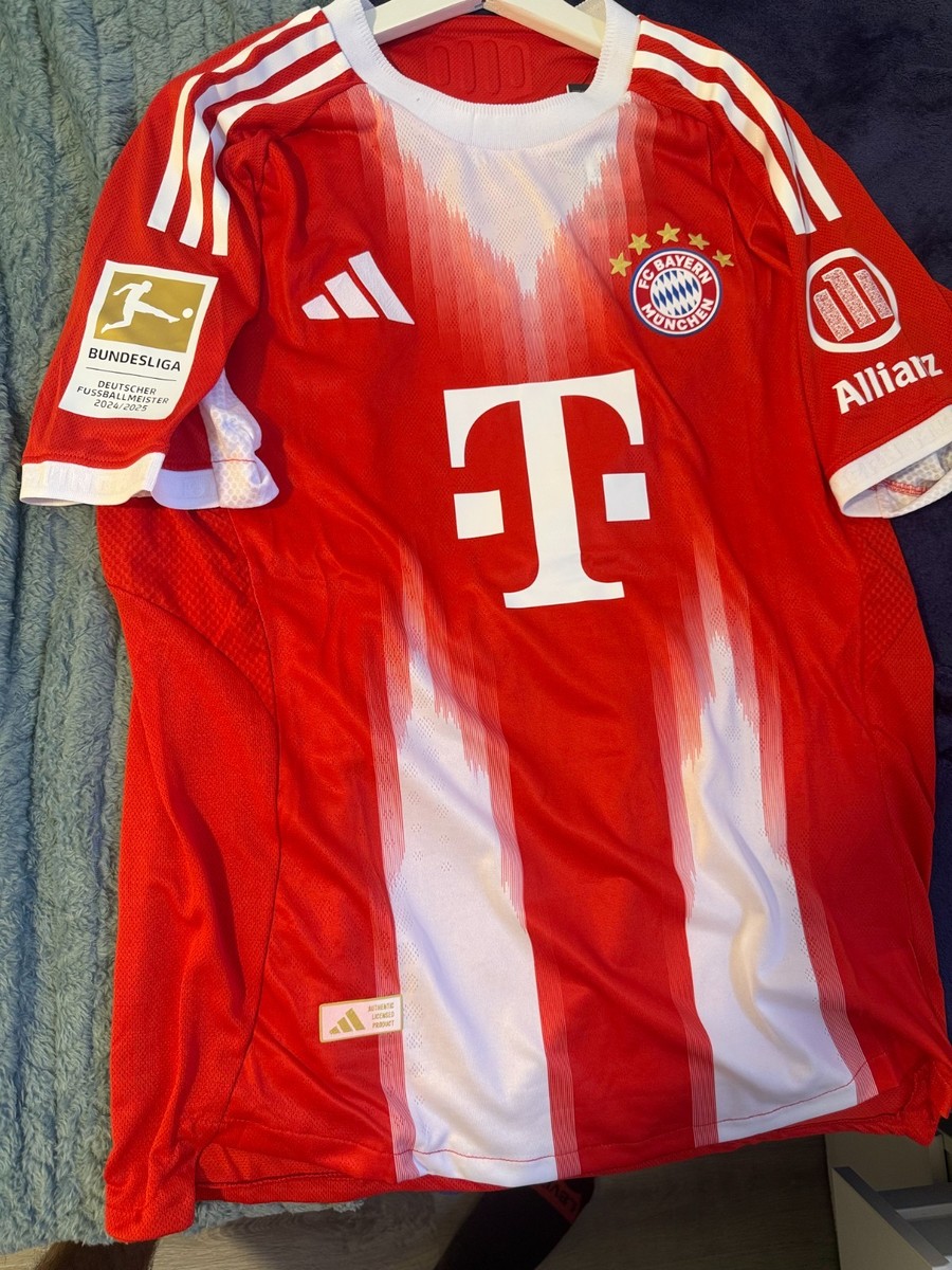 Adidas 2025/26 FC Bayern Munich Soccer Jersey- Size XL-Luis Diaz