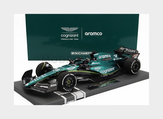MINICHAMPS 117230118 Aston Martin - F1 AMR23 Team Aramco