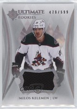 2023 Upper Deck Ultimate Collection Rookies Jersey /599 Milos Kelemen #176 1si2