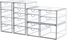 Acrylic16-Drawer Storage  Makeup Organizer for Desk