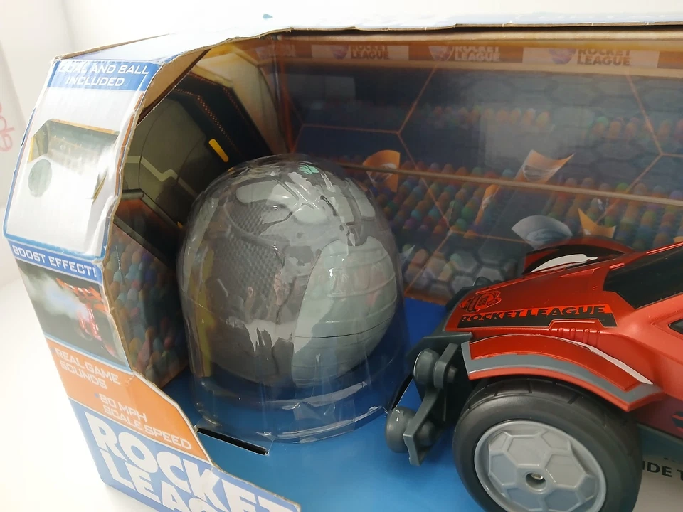 Funrise ROCKET LEAGUE Octane ZSR Smoke Remote Control RC Racecar w/ Goal & Ball! - Image 2 of 4