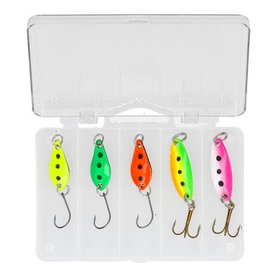 Hansen Kunstköderset Bundle Trout Kit 2/4g 5-teilig Forellenköder Spoons 