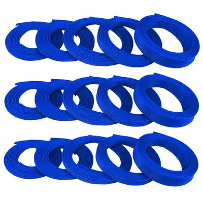 5/8'' Blue Ultra Wrap Wire Loom - 150 Feet Keep It Clean KICWFABL0625L150 hot rod