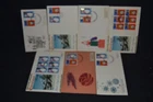 GB first day covers 1966 Christmas x 7 , all different cover types etc