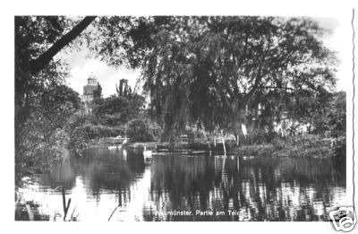 AK, Neumünster, Partie am Teich, 1961 - Picture 1 of 1