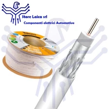 1MT COAXIAL CABLE TV ANTENNA CXT-5 RG-59 Euroclass Eca 24VAtC 3Ghz EN50117-9-2