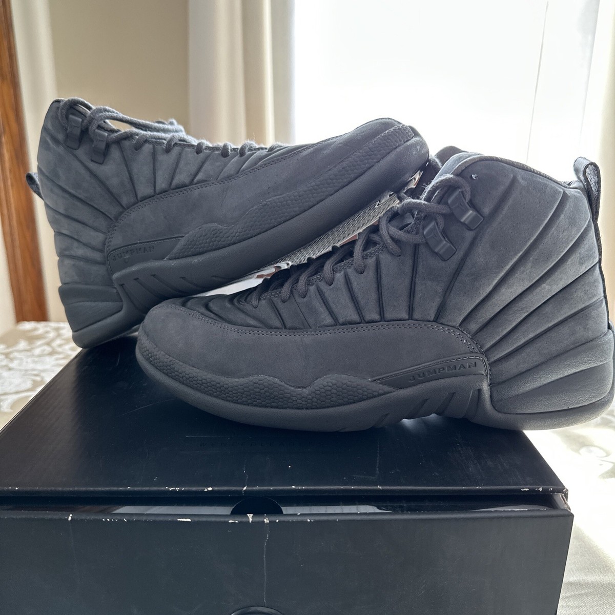PSNY x Air Jordan 12 Retro Dark Grey size 9.5 | eBay
