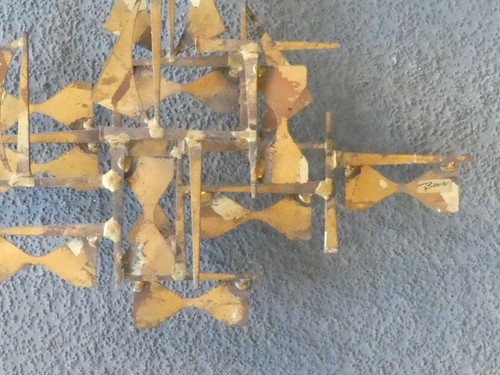SUPER COOL 1970'S WILLIAM BOWIE NAIL SCULPTURE - Picture 5 of 8