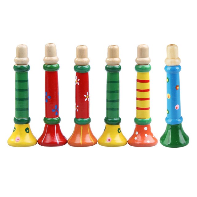 #gib Bunte Holztrompete Buglet Hooter Bugle pädagogisches Spielzeug für Kinder #gib Bunte Holztrompete Buglet Hooter Bugle pädagogisches Spielzeug für Kinder