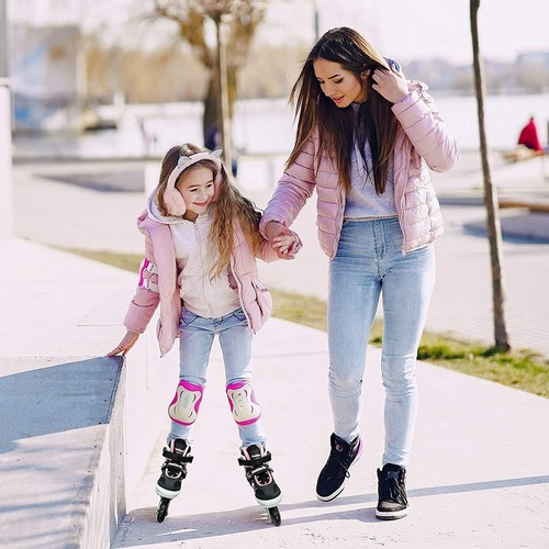 Patines en línea ajustables Nattork para niños con rueda de iluminación completa - Imagen 28 de 35