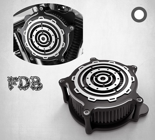 Fit H-D 2006-07 TOURING Smashing Gear Contrast Cut Air Cleaners