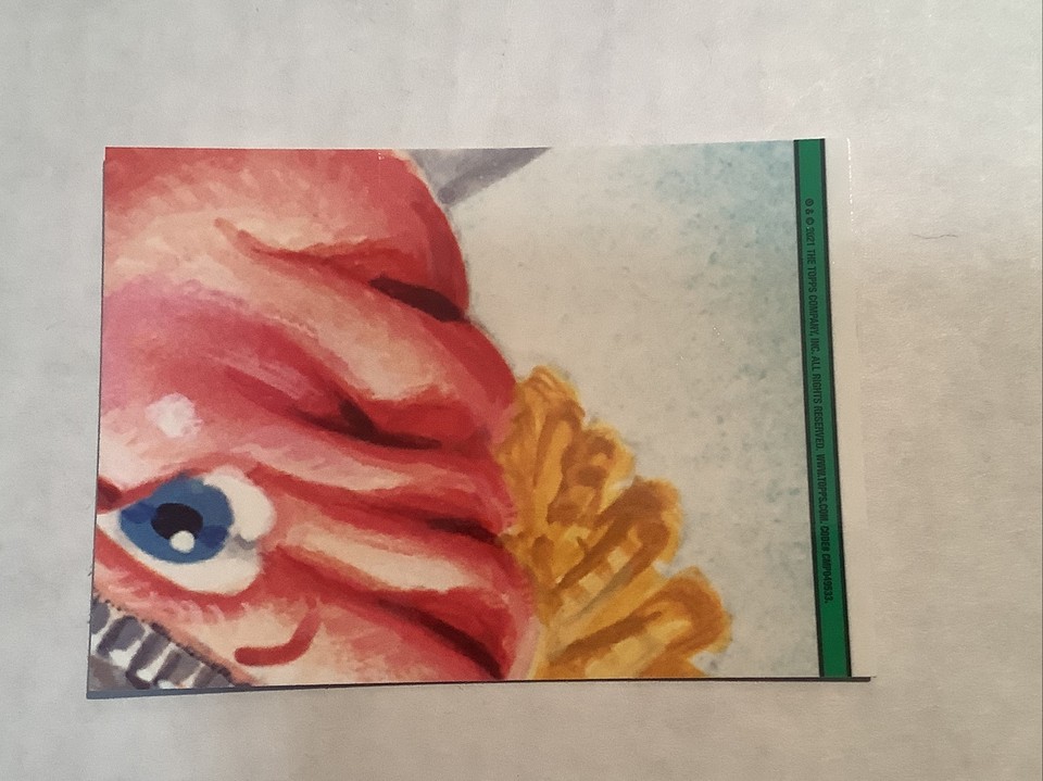 2021 Garbage Pail Kids Chrome Series 4 Atomic Refractor #155a Spikey ...