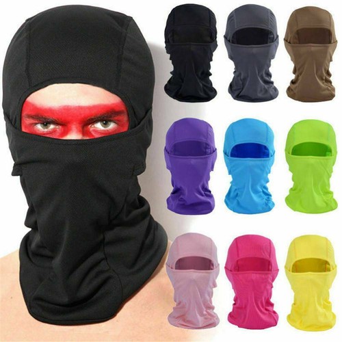 Balaclava Tactical Motorcycle Cycling Hunting Outdoor Ski Cap Face Helmet - Picture 2 of 14