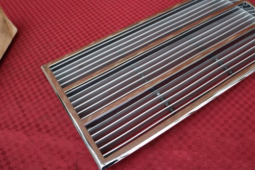 1981 OLDSMOBILE CUTLASS CRUISER STATION WAGON NOS LH CHROME GRILLE GM 22506431 - Picture 5 of 10