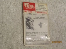 Vintage Cal-Scale HO Damper Control Superheater Co DA-269 NOS 1960