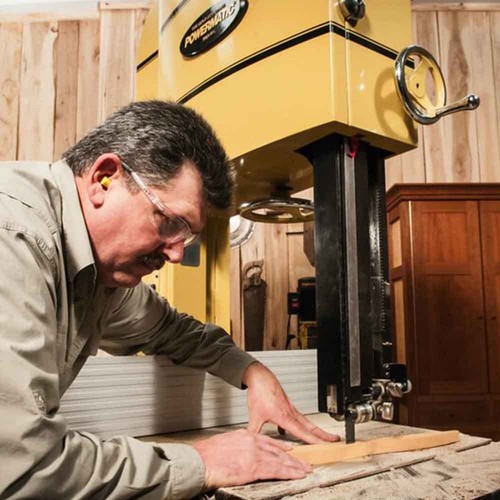 Powermatic PM1800B 5Hp 230V 18" Heavy Duty Cast Iron Bandsaw eBay