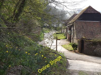 Foto 12x8 Gruftfarm Spannen ungewöhnlich benannter Bauernhof am Fuße von Hoeland c2012