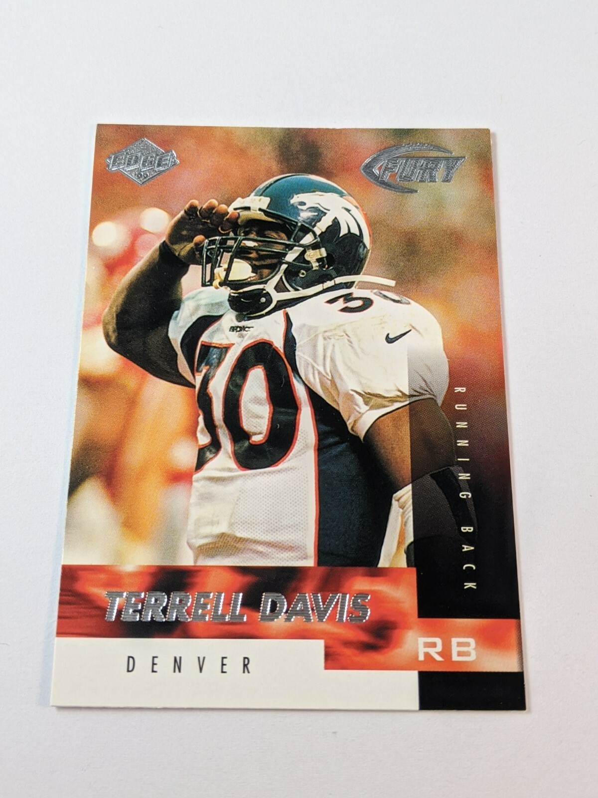1999 Collector's Edge Fury Galvanized Previews #33 Terrell Davis