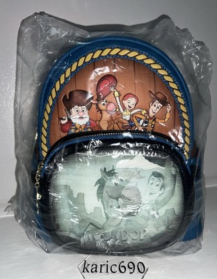 LACC Exclusive - Toy Story Woody\'s Round Up Lenticular Mini Backpack TOY STORY WOODY main image 4