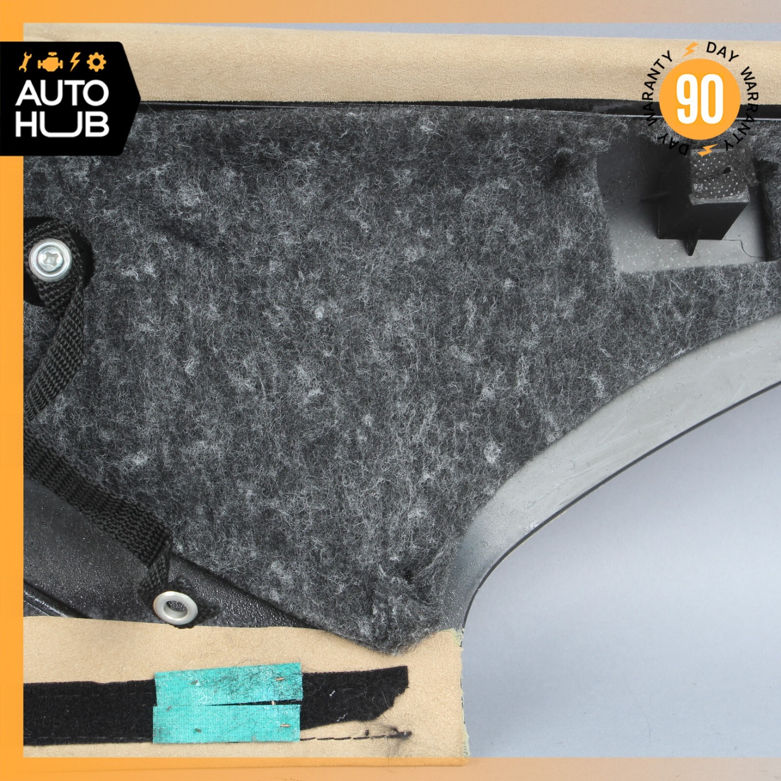 03-13 Maserati Quattroporte M139 Rear Left Quarter Upper C Pillar Suede OEM 61k