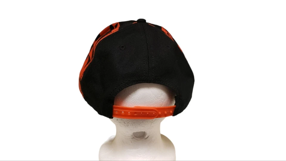 Gorra Call Of Duty 2016 Snapback Bio Merch sombrero negro con parche y gráfico naranja Foto 3 de 4