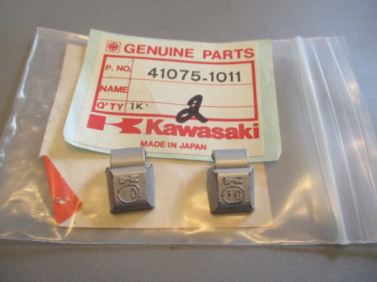 その他 7. NOS OEM KAWASAKI 41075-1015 WHEEL BALANCER 20G SILVER VN1500