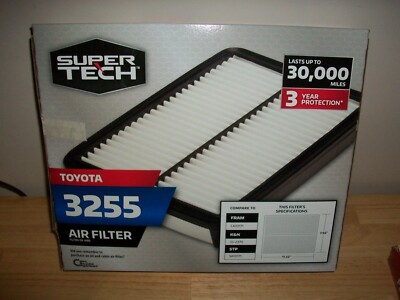 Toyota Camry Super Tech Auto  Air Filter 3255 New In Box---Ships FREE