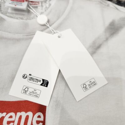 Supreme x MM6 Maison Margiela Box Logo Tee White (SS24KN49 Supreme x MM6 Maison Margiela Box Logo Tee White (SS24KN49