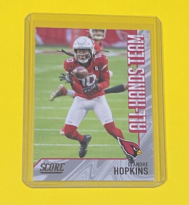 2021 Panini Score DeAndre Hopkins ALL-HANDS TEAM INSERT Arizona Cardinals #AH9