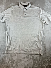 Hart Schaffner Marx Short Sleeve Polo Shirt 100 Cotton Mens Size L