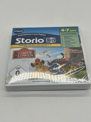 Vtech  Storio  MAX & TV Storio HD Lernspiel - Disney Die Garde der Löwen - NEU