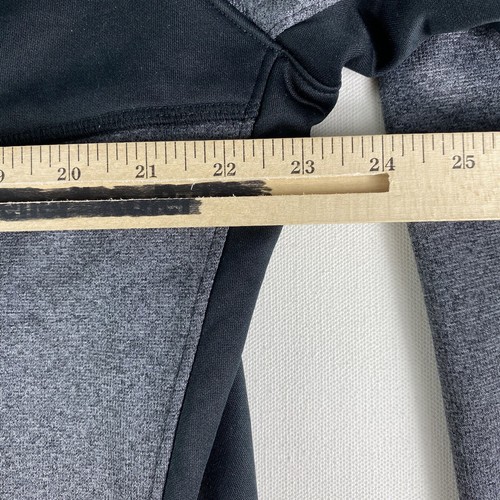 Columbia Sweatshirt Adult XL Gray Black 1/4 Zip Jacket Zip Pocket Hiking Men’s - 第 6/7 張圖片
