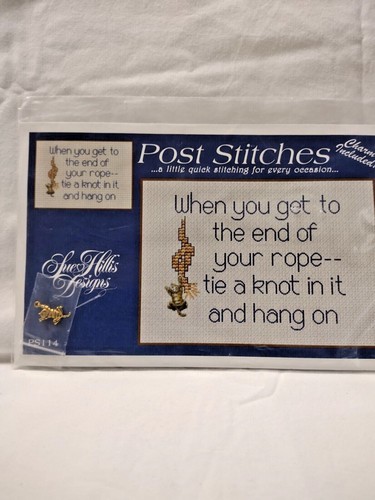 Sue Hillis “When you get to the of your rope tie a knot in it” Stitch Pattern