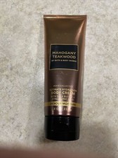 Bath and Body Works Men's Collection MAHOGANY TEAKWOOD Body Cream 8 oz / 226 g