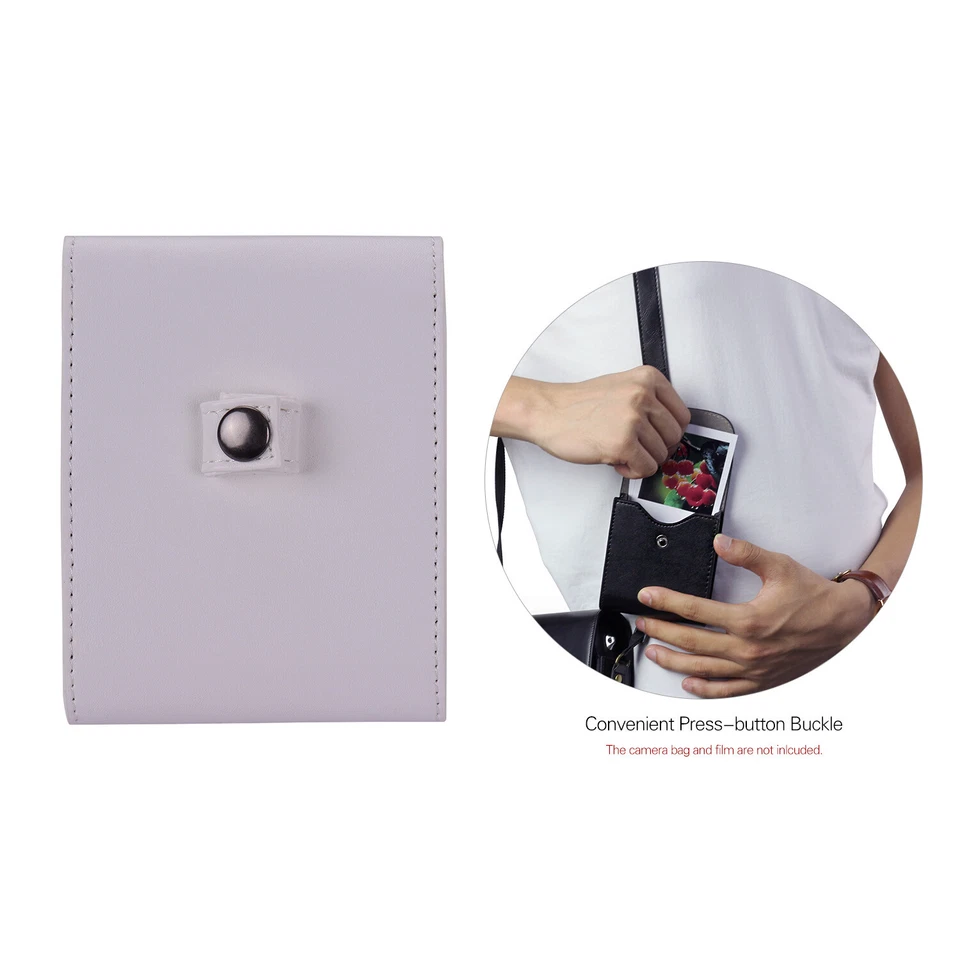 PU Leather Film Photo  Carry Bag for Fujifilm Instax SQ 6/10/20 SQ20 U2H0 - Image 4 of 4
