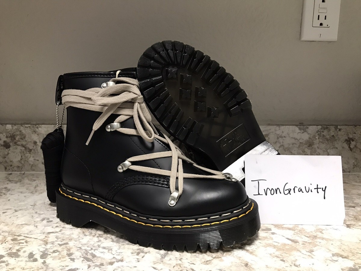 NWT Doc Dr Martens x Rick Owens 1460 Bex Leather Lace Up NWT Doc Dr Martens x Rick Owens 1460 Bex Leather Lace Up