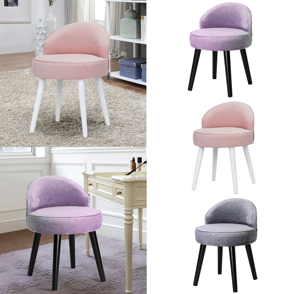 Modern Dressing Table Stool Piano Seat Makeup Chair Soft Padded