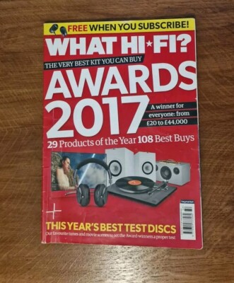 What Hi Fi Magazine Awards 2017